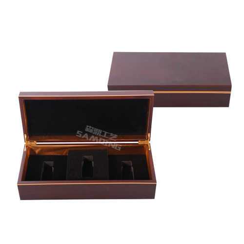 Matte perfume wooden gift box